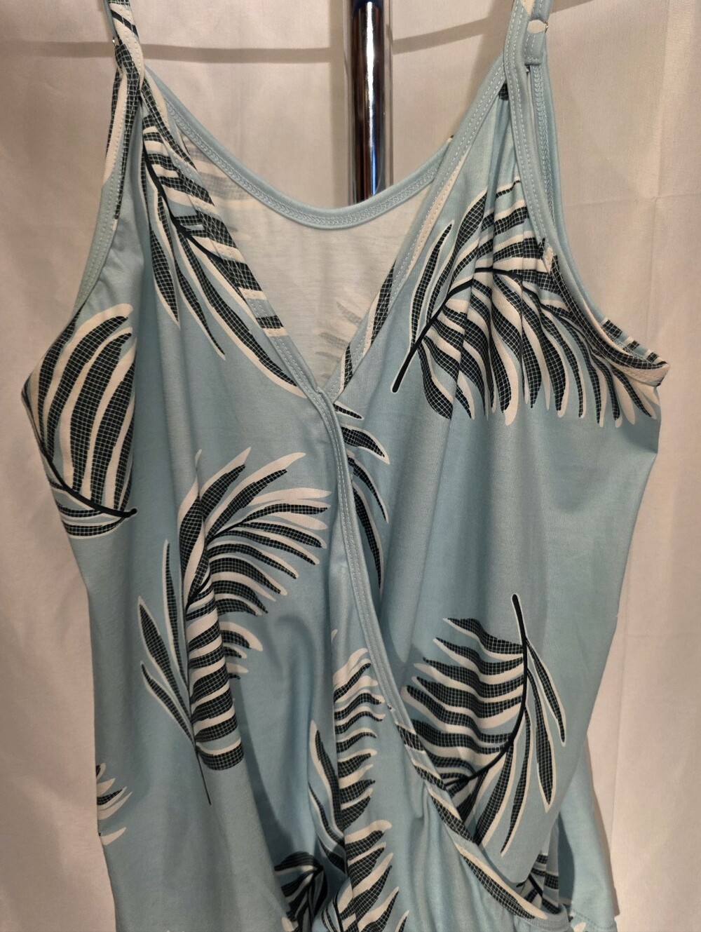 Wrap Style Spaghetti Strap Top
